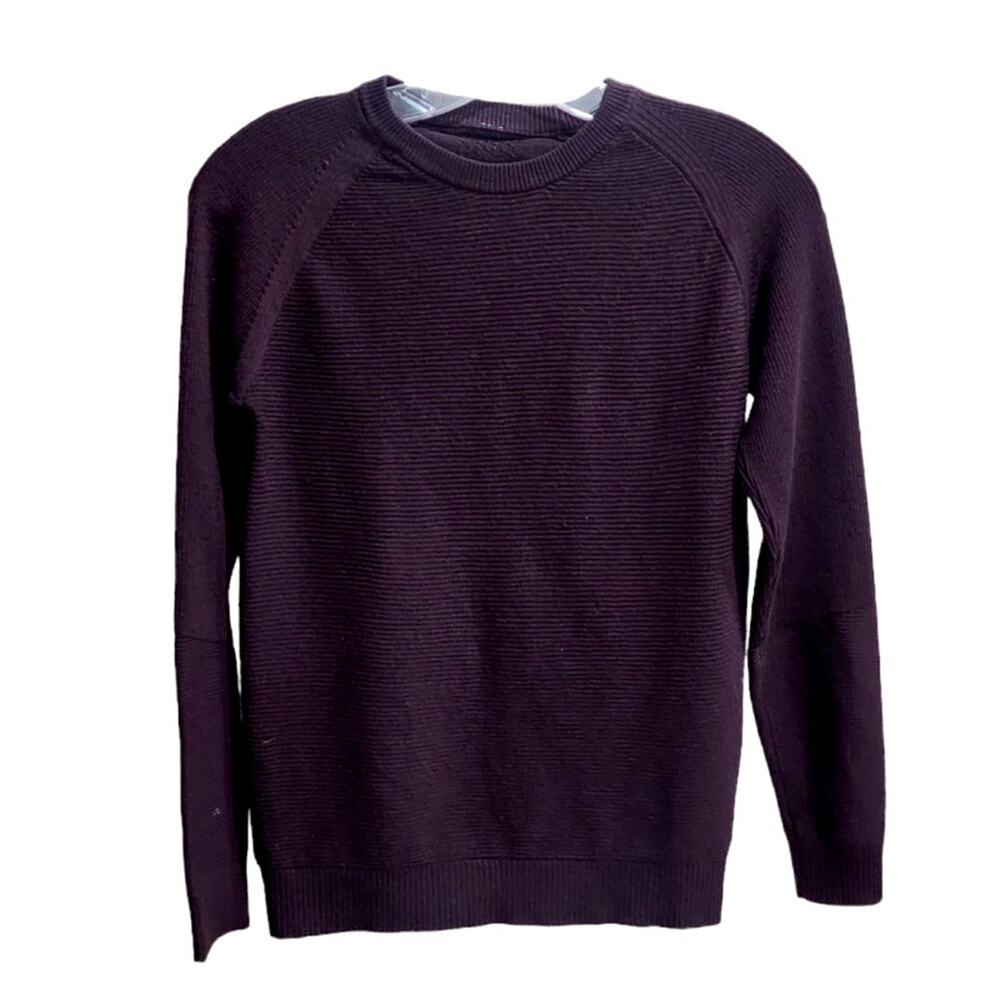 019 - Lululemon pullover sweater eggplant/ dark purple